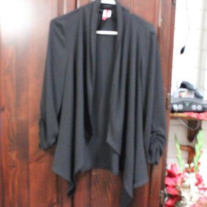 black lightweight blazer